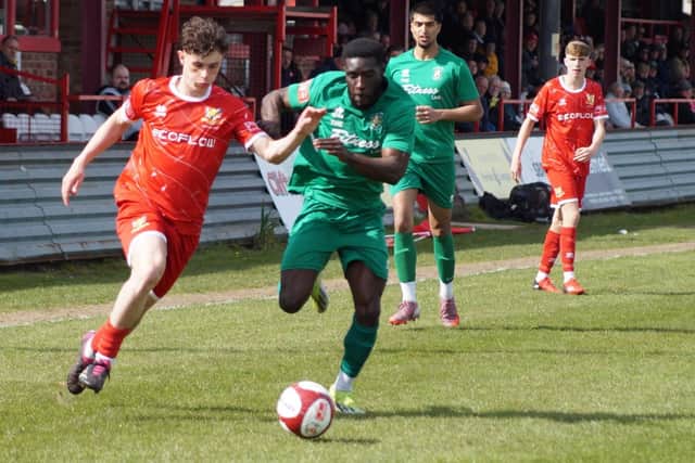 Bridlington Town in action