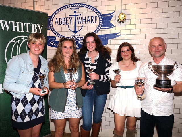 Ladies 23 and under, winners Fisherlads.