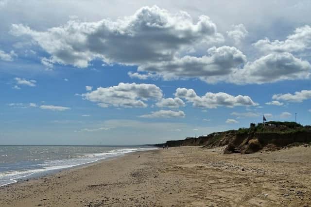 Ulrome Sands looking south. Photo courtesy of Neil Theasby