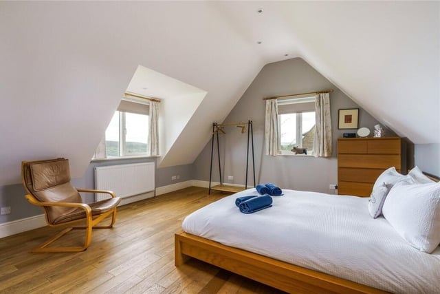 One of the property's four bedrooms.