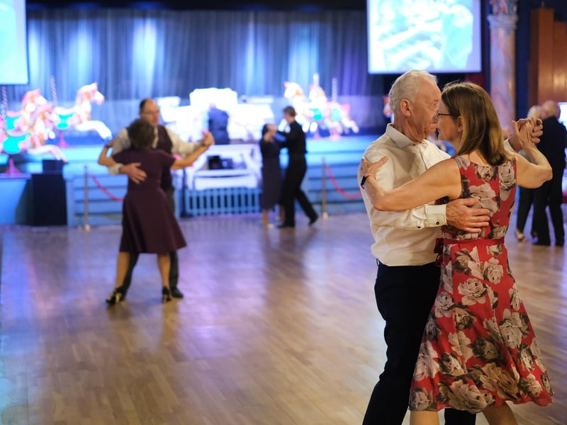 Enjoying a dance.picture: Richard Ponter