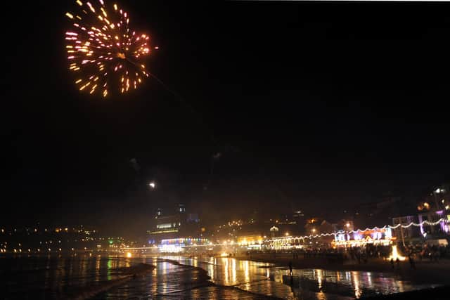 Scarborough’s New Years firework display plans revealed and will take place behind the Spa.