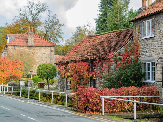 OCTOBER - Thornton-le-Dale, by Ian Hill.
