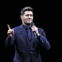 Singer/songwriter Michael Buble is heading for Leeds First Direct Arena