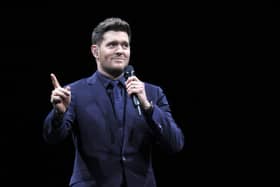 Singer/songwriter Michael Buble is heading for Leeds First Direct Arena