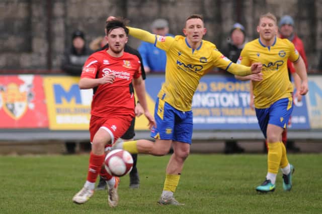 Ali Aydemir scored both goals as Brid 2-2 at home to Stockton in their last match.