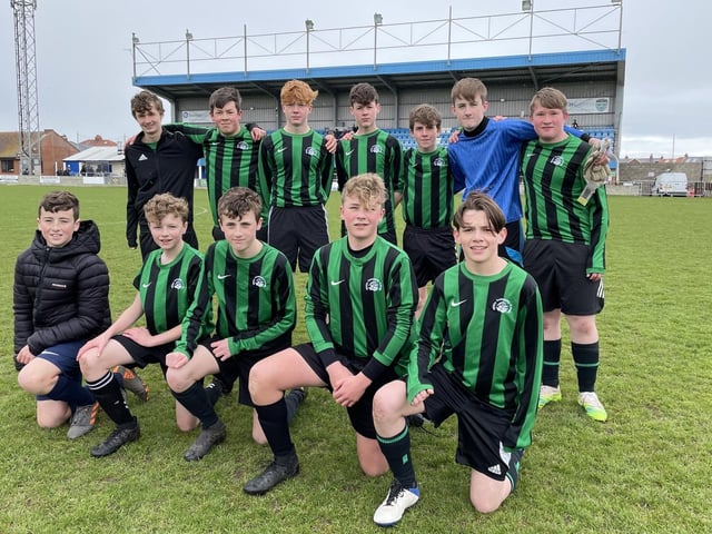 Caedmon College Year 10 district cup finalists.