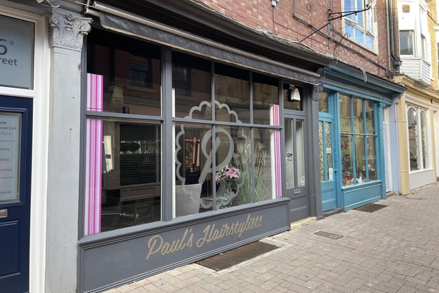 Paul's Hairstylists, located on Bar Street, came joint top of the list.