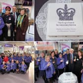 Newby and Scalby Library volunteers receive a King's Award for Voluntary Service.