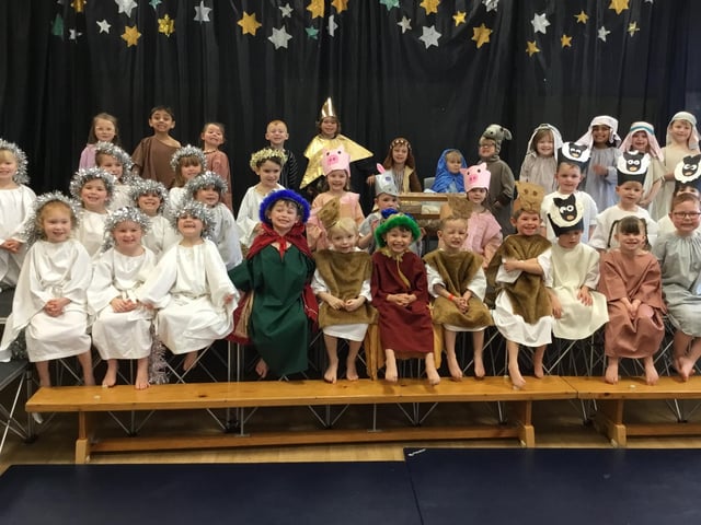 Barrowcliff School nativity.