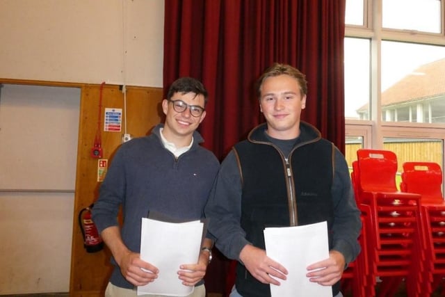 Chris Tyson and Henry Marwood will both be heading off to Durham University