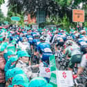 The peloton during last year's Lloyds Tour of Britain Women. Photo by SWpix.com