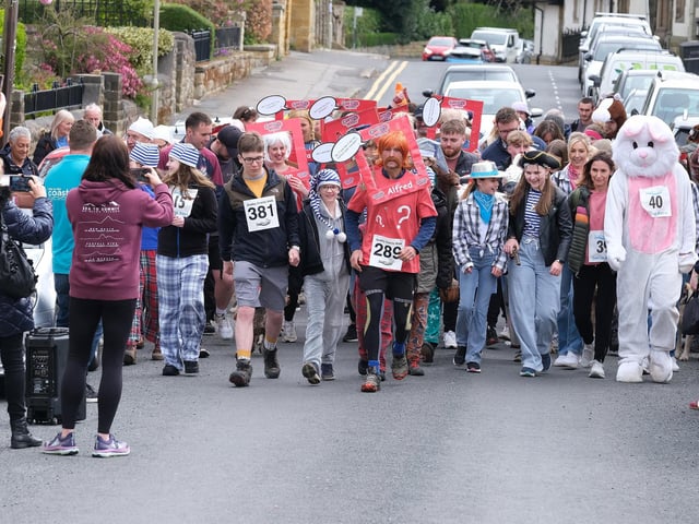 And they're off!