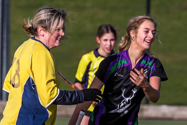 Heidi Price was on target for Danby ladies hockey team in their 6-3 win at Stockton