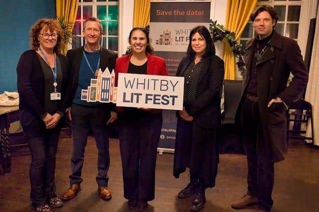 Whitby Lit Fest steering group.