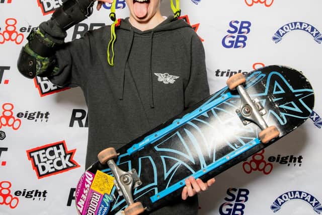 Rising star Lorenzo Ferrari, from Scarborough.
PHOTO BY GARRY JONES