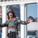 Steve Cousins, the Rock Showman, at Scarborough Spa’s Sun Court which will be the base for this year's Yorkshire Fossil Festival