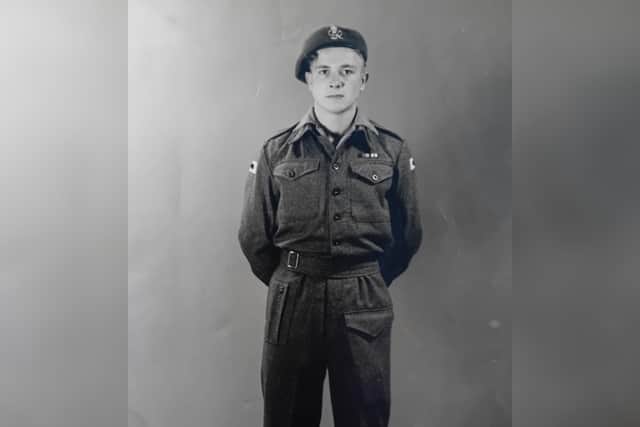 Peter English, one of the last remaining Normandy veterans, passed away aged 98. Photo courtesy of Joy Harrison.
