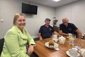 Alison Hume MP discussed a range of issues with directors Nick and Jonathan Botham.