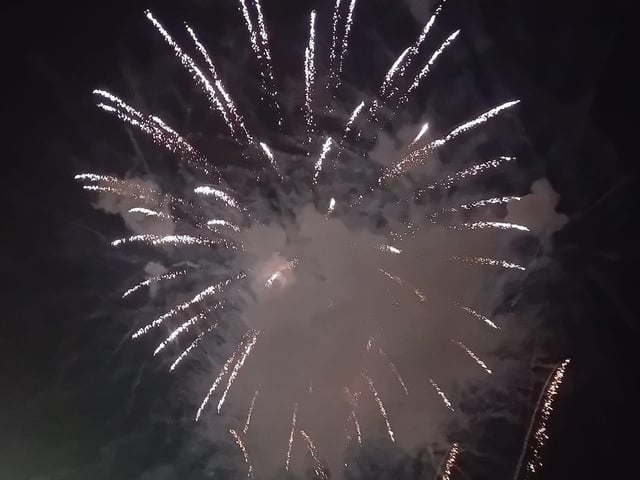Scarborough's Honda Goldwing Light Display came to town over the weekend.