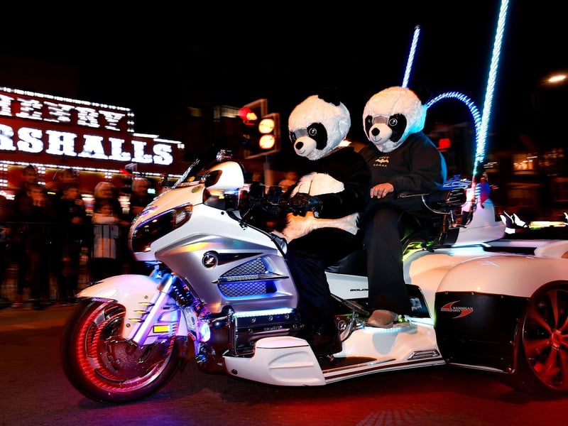 Not quite a panda car
