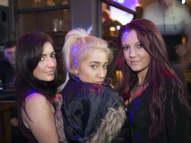 Helen, Amy and Jodie look fabulous in Snowy's.