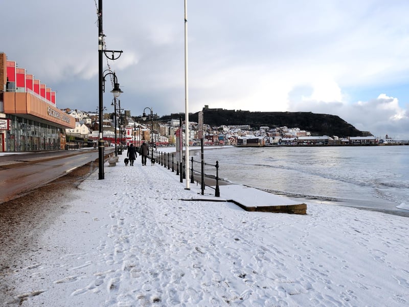 Foreshore Road looking chilly!