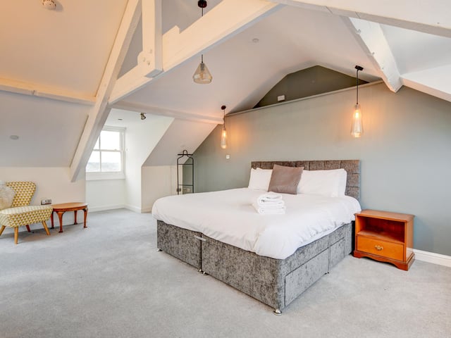 Another large double bedroom of character.