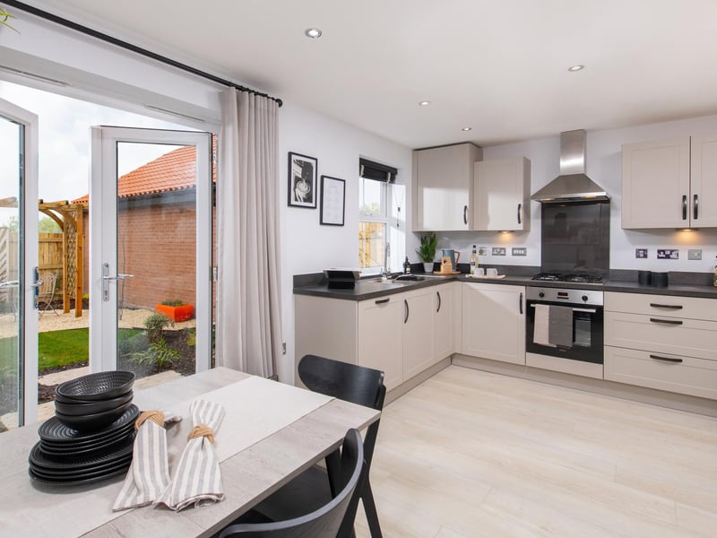 Kitchen area at the Archwood three-bedroom property.