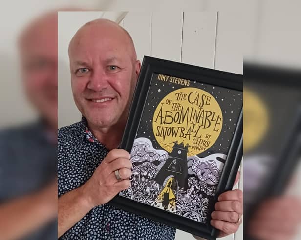 Chris Martin, who worked at Bridlington School as a teacher, is now an accomplished writer with second book ‘Inky Stevens: The Case of the Abominable Snowball’ set to be released this month.