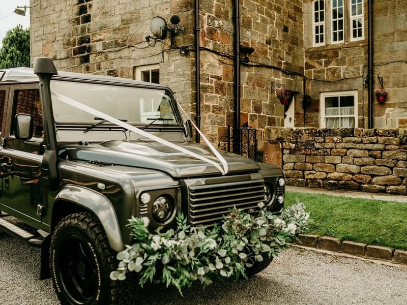 Vehicle ready for the big day.
picture: Nikki Paxton