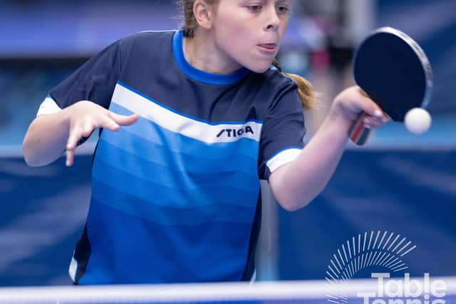 Scarborough table tennis star Phoebe O'Brien has earned a call-up to the English Institute of Sport in Sheffield.