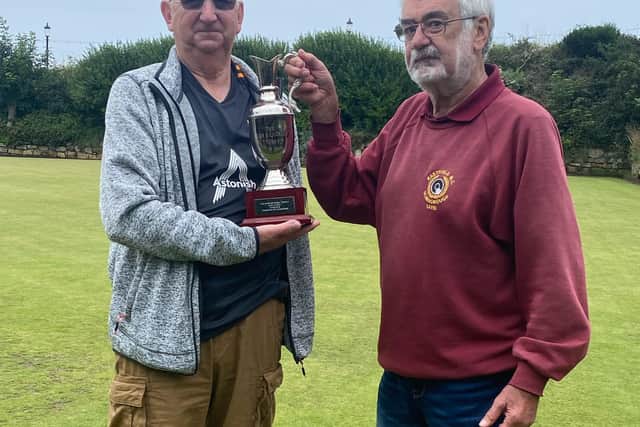 Billy Holdsworth won the Over-60s Champion of Champions.