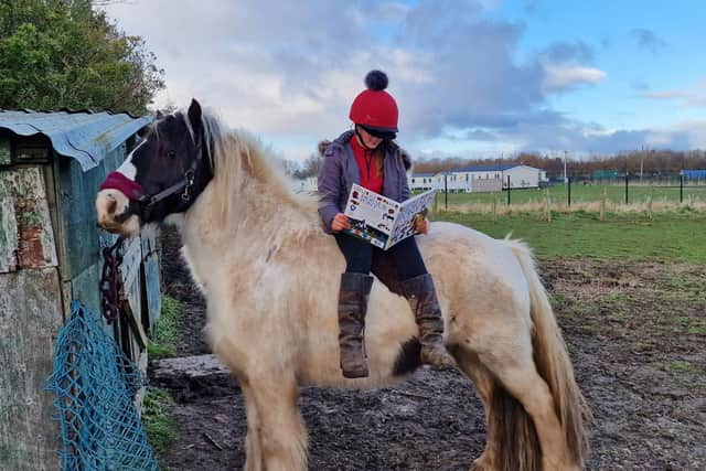 Erin loves spending time with her beloved horse and can be found out riding or helping at Woldgate Trekking Centre during the weekend. Photo submitted.