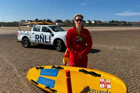 George Welch had an intense first day with Bridlington RNLI. Photo: Cade Dickinson.