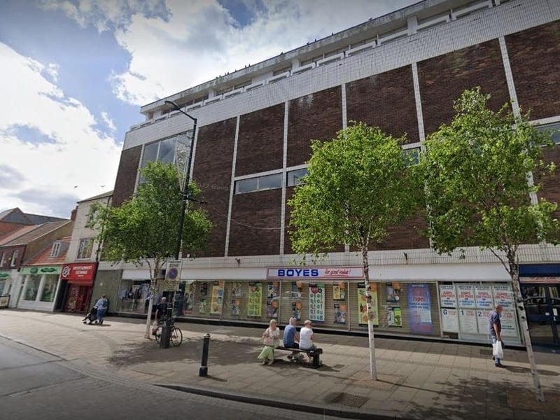 The cafe located within the Boyes store has received 2 votes.
