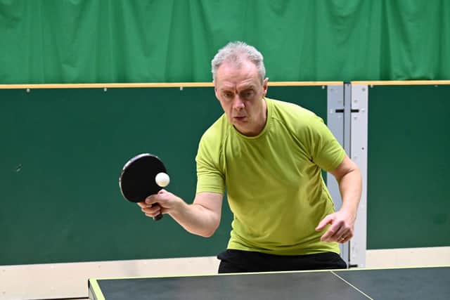 Paul Harper claimed maximum points for Spin Doctors in Division 2. Photo by Tony Wigley