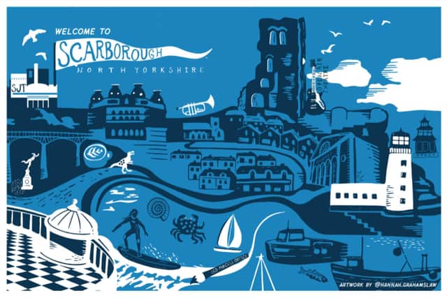 Postcard from Scarborough's Town of Culture submission by www.thisisscarborough.org.uk