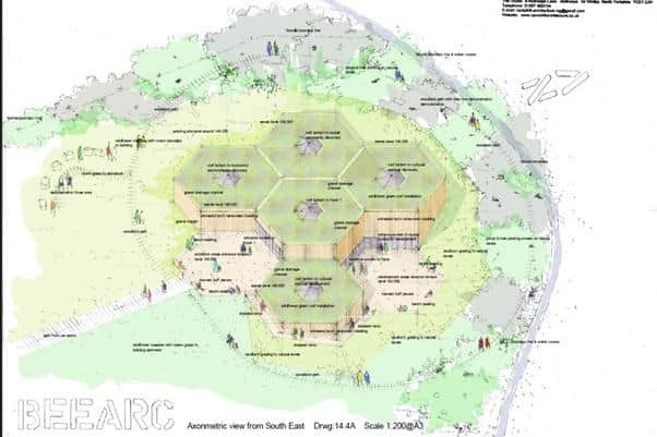 A design of the Bee Arc project.