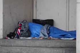 The latest Department for Levelling Up, Housing and Communities figures show eight people were estimated to be sleeping rough in the East Riding of Yorkshire based on a snapshot of a single night in autumn last year – in line with the year before. Photo: PA Images
