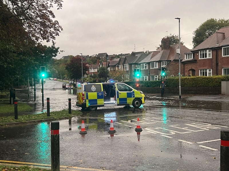 Emergency services were busy responding to the issues caused by the severe weather.