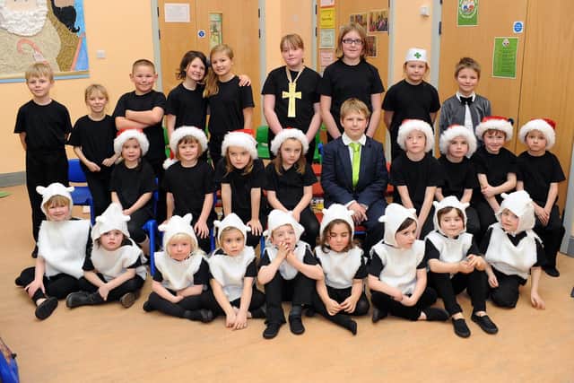 Bempton School's Christmas Play in 2011. PA1150-6b