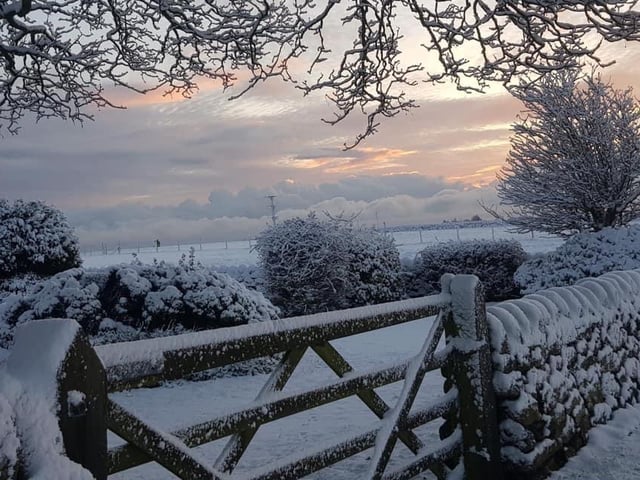 This picture perfect scene was captured at Ravenscar!