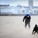 The weather warning is set to cover the Yorkshire coast from Tuesday night into Wednesday morning. Photo: Simon Hulme.