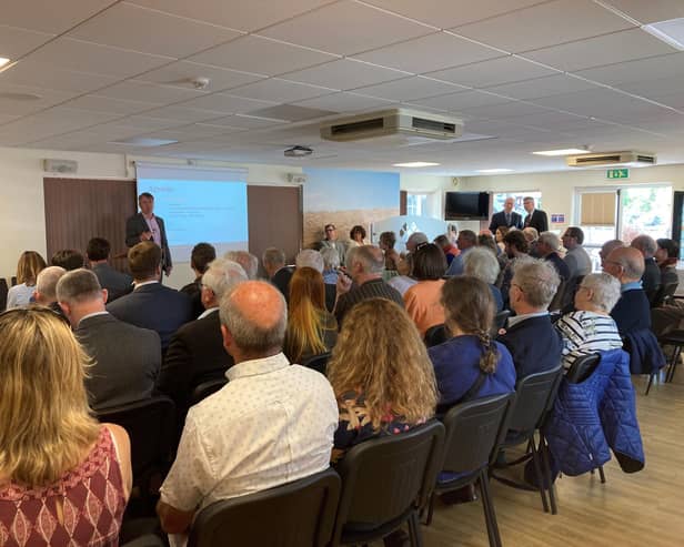 Mark Tyldesley opens Muntons' AGM