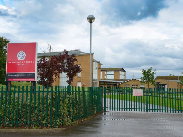 Headlands School in Bridlington was rated as 'Good' in October 2021.