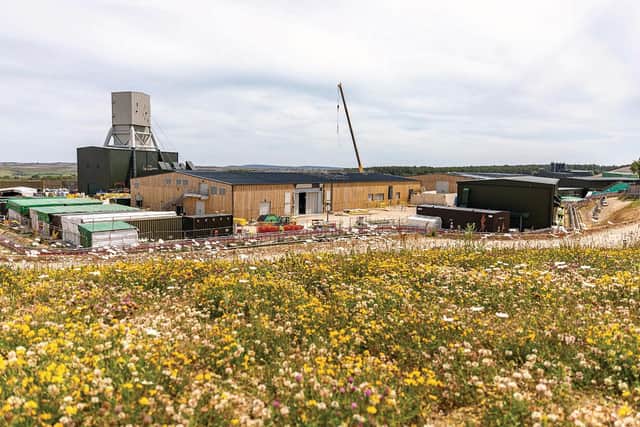Woodsmith Mine site at Sneaton, near Whitby.