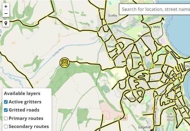 North Yorkshire County Council's fleet of gritters are keeping the county's roads moving