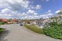 Location plan for 19 house development at Snainton.