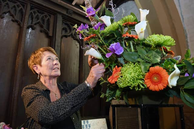St Oswald's Church hosts the annual flower festival
